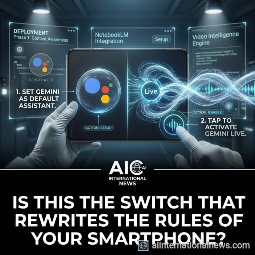 How to Set Up Gemini as Your Default Android Assistant & Enable Gemini Live