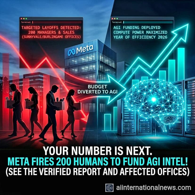 Meta Layoffs 2026: Why 200 Silicon Valley Jobs Were Cut for AI