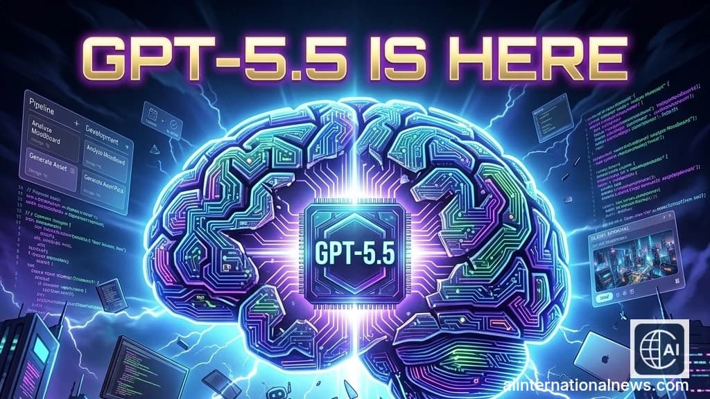 OpenAI Launches GPT-5.5: Faster Coding, Smarter Workflows, Bigger AI Push