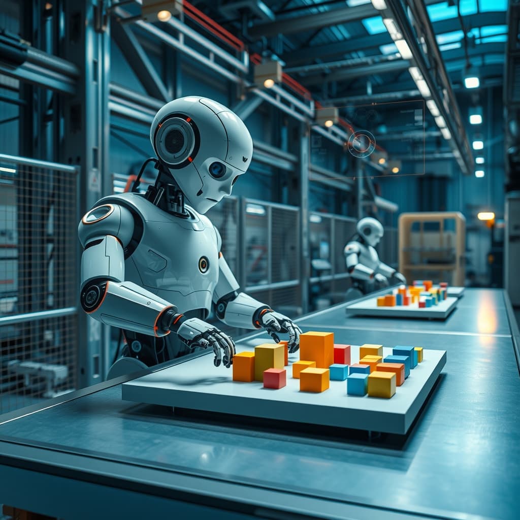 DexForce trains robots in simulated workplaces using synthetic data