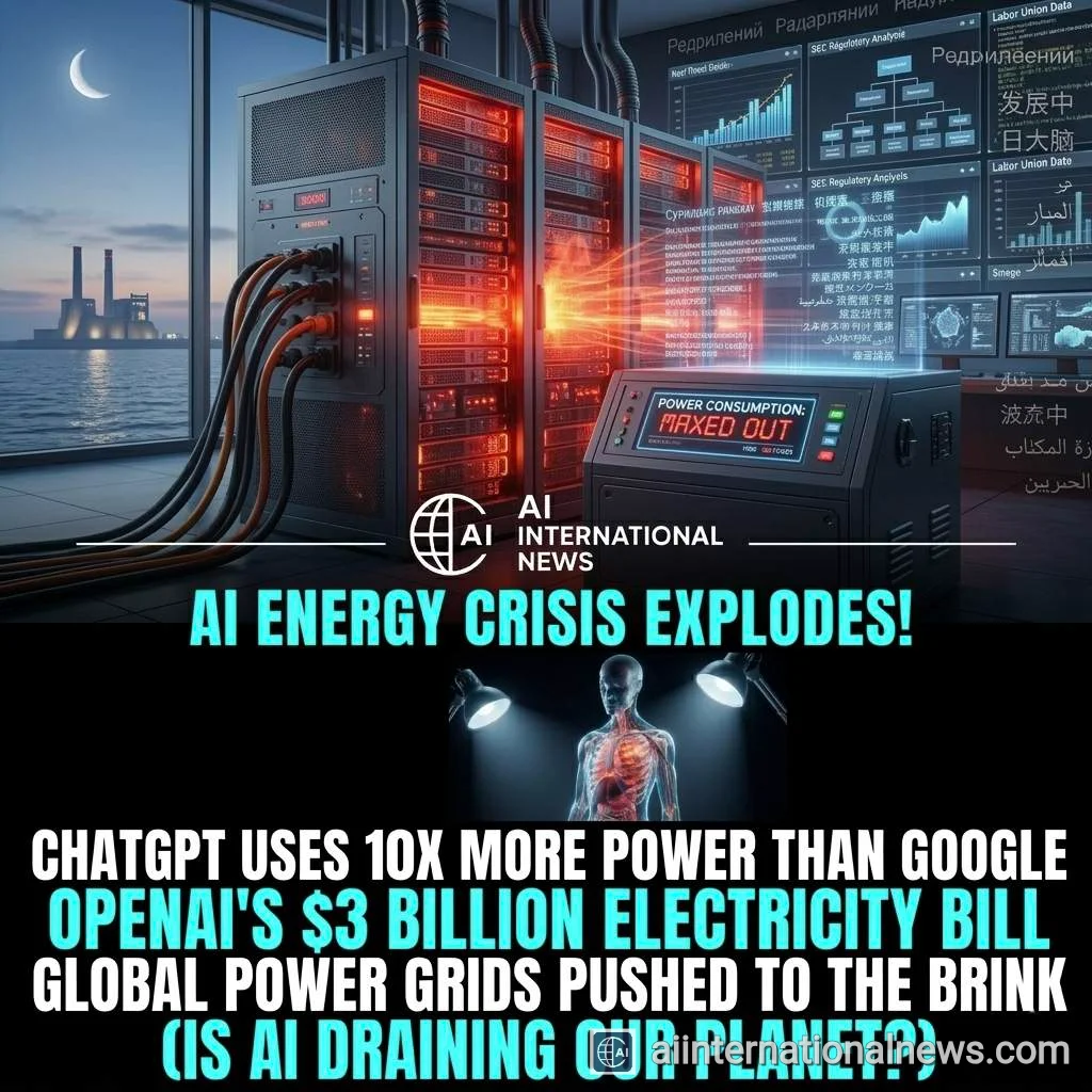The AI Energy Crisis: Why Your ChatGPT Queries are Draining the Global Power Grid