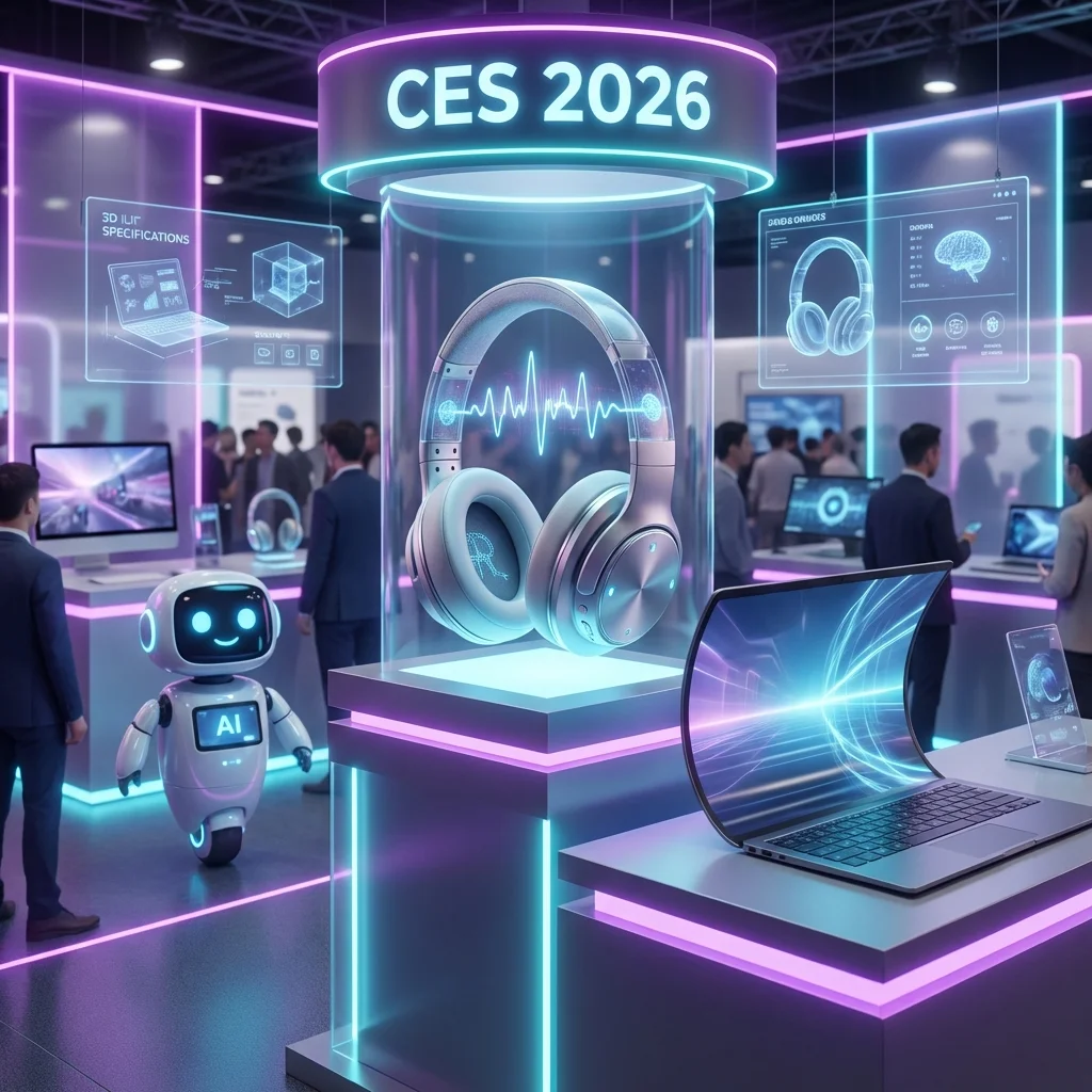 CES 2026 brain sensing headphones rollable laptop