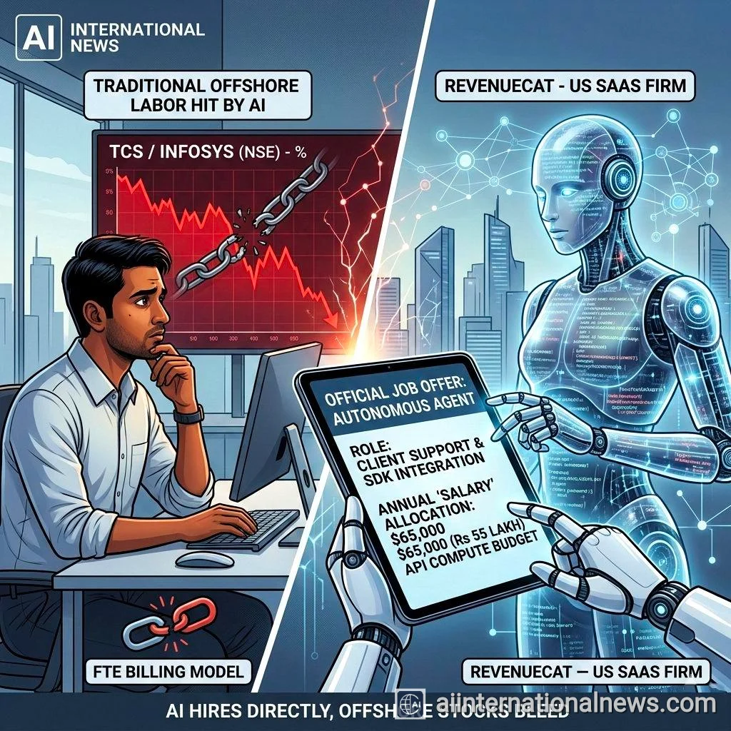 The First AI Employee: RevenueCat Offers Rs 55 Lakh 'Salary' as Claude Disrupts Indian IT Giants