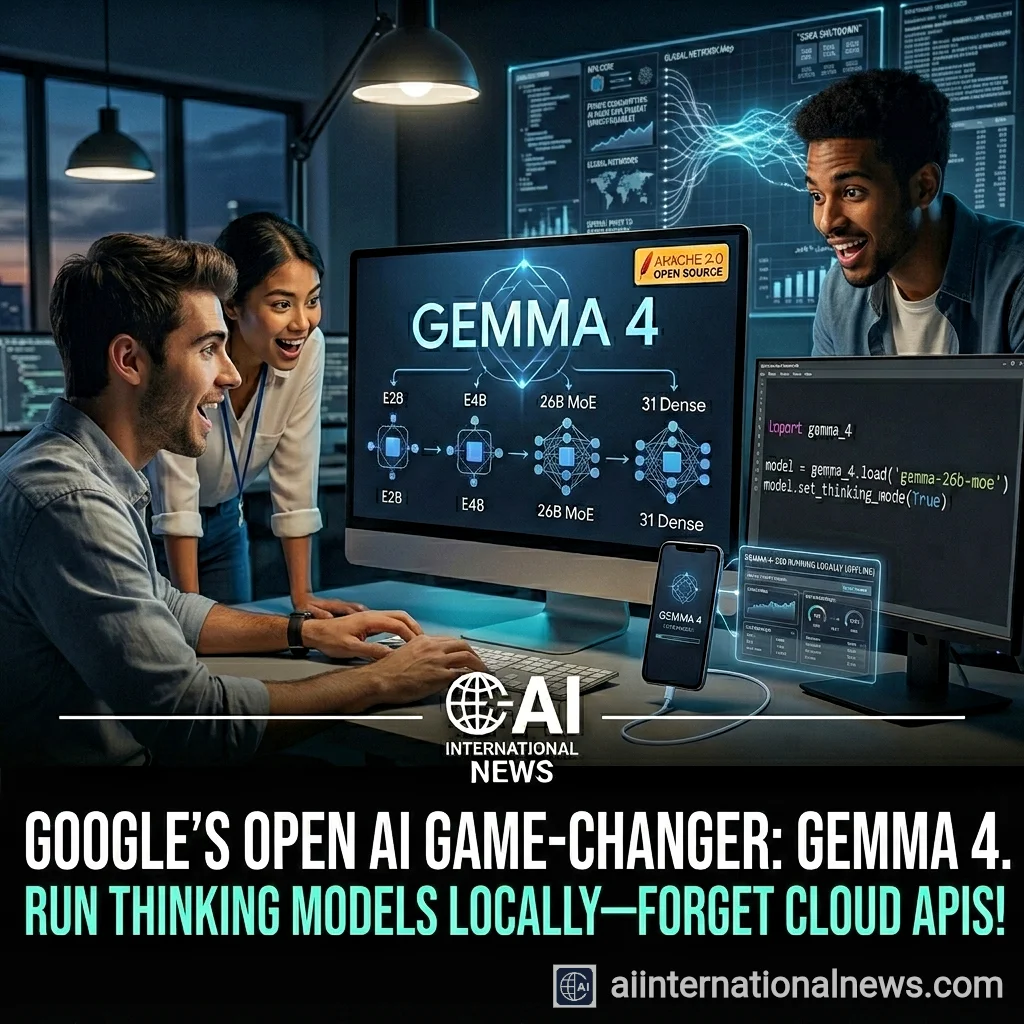 Google Launches Gemma 4: The Multimodal Open-Source AI That Changes Everything
