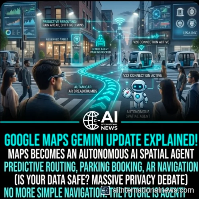Google Maps Gets a Massive Gemini AI Upgrade: The Shift from Navigation to Autonomous Spatial Agent