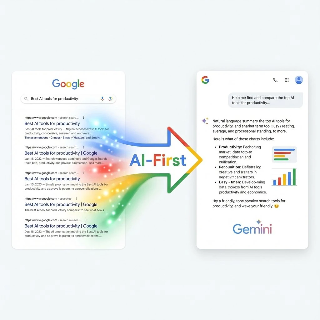 Google Search AI Transformation