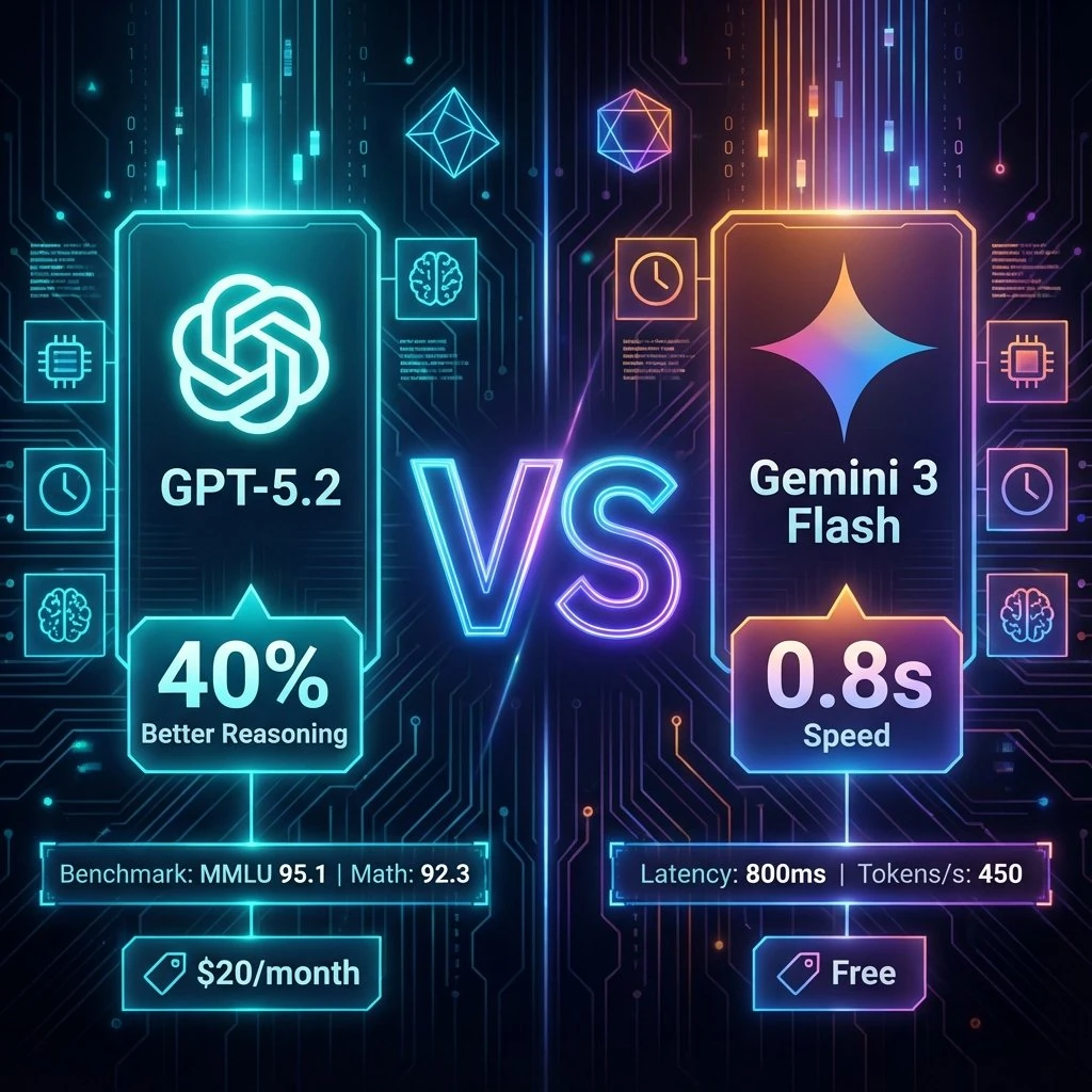 GPT-5.2 vs Gemini 3 Flash Comparison