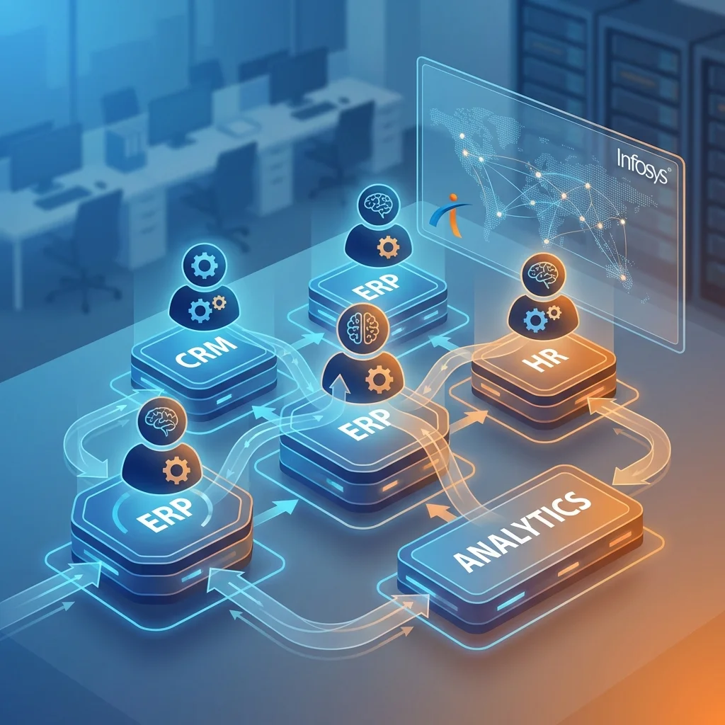 Infosys 500 AI agents enterprise deployment