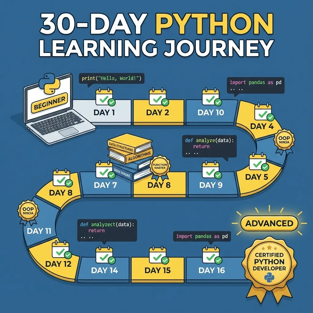 Learn Python Roadmap