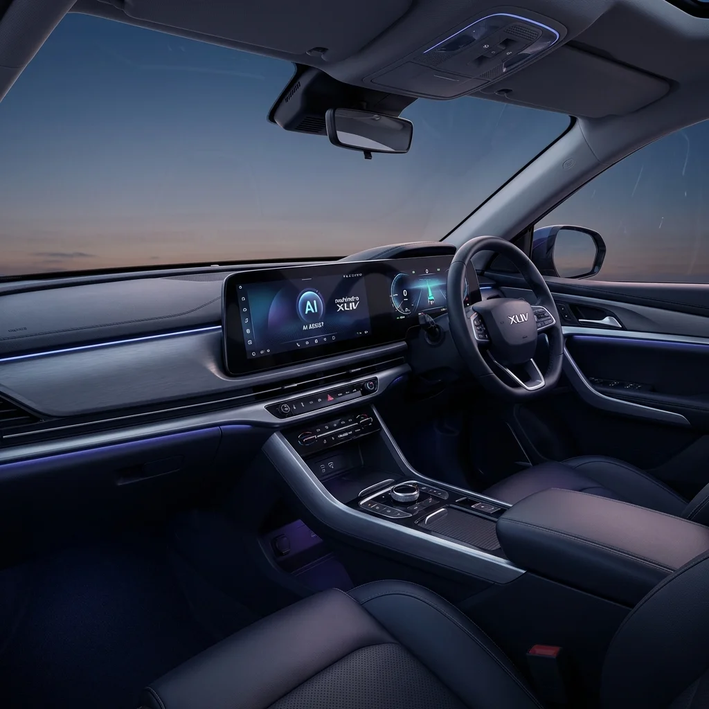 Mahindra XUV 7XO dashboard tech features 2026