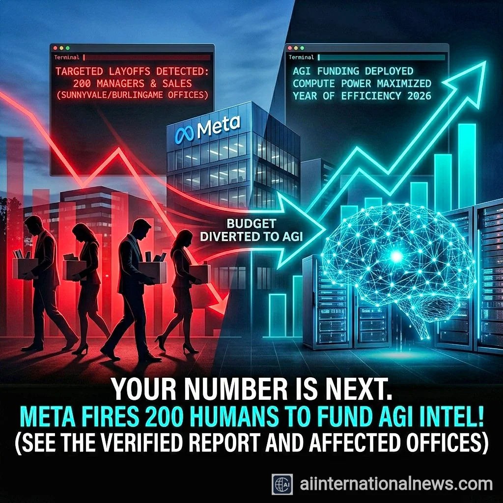 Meta Layoffs 2026: Why 200 Silicon Valley Managers Were Cut to Fund AI